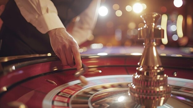 Live casino dealer table with multi-camera setup